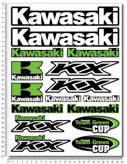 Stickers kit Kawasaki Ninja kx
