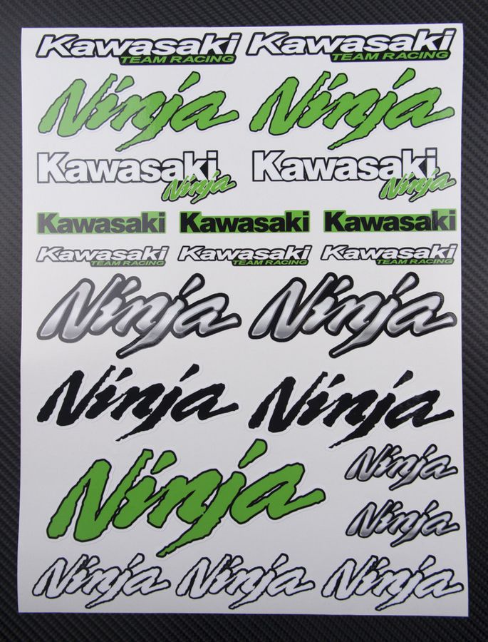 Decals set Kawasaki Ninja 