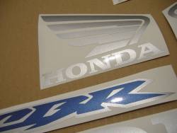 Honda 600RR 2003 blue complete sticker kit