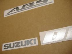 Suzuki DL650 2011 V-strom black stickers