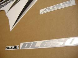 Suzuki DL 650 K9 V-strom orange full decals kit