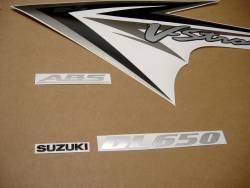Suzuki DL 650 K9 orange labels graphics