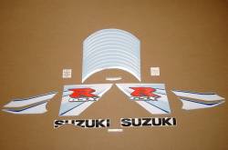 Suzuki GSXR 1000 2014 white decals