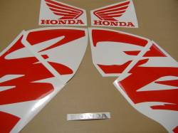Honda 600 F4 2000 black full decals kit