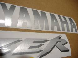 Yamaha FZS 1000 2001 black stickers set