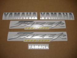 Yamaha FZS 2001 Fazer black decals kit 