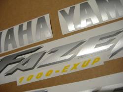 Yamaha FZS 1000 2001 black complete sticker kit