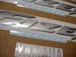 Yamaha FZS 1000 2002 blue full decals kit