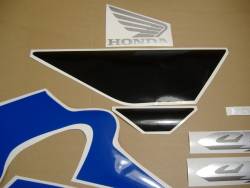 Honda 600 F4 2005 blue full decals kit