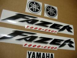 Yamaha FZS 1000 2004 silver adhesives set
