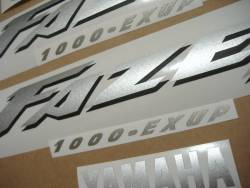 Yamaha FZS 1000 2005 grey stickers set