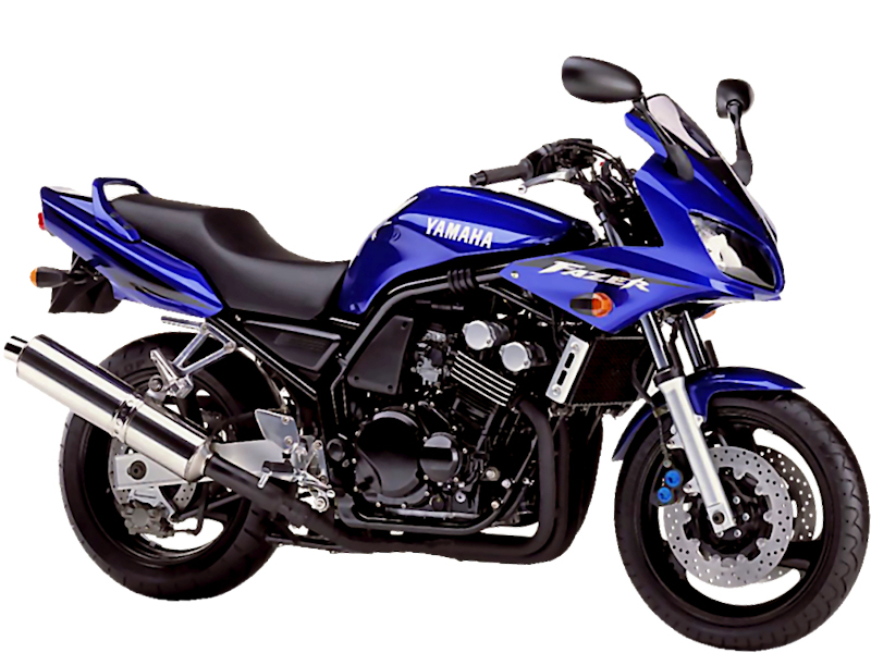 Yamaha FZS 600 2002 Fazer blue decals