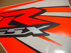 Suzuki GSX-R 1000 L3 orange logo graphics