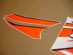 Suzuki 1000 2012 orange complete sticker kit