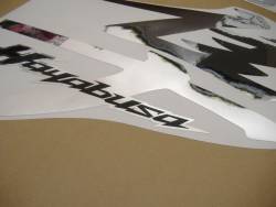 Suzuki hayabusa 1340 k8 mirrored chrome adhesives set