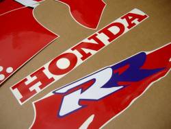 Honda CBR 900RR SC28 1995 red decals kit 