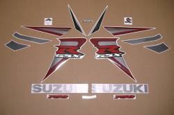Suzuki gsxr 750 2006 restoration decals set 