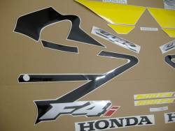 Honda CBR 600 F4i 2003 black decal set