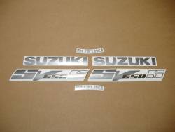 Suzuki SV 650S 2003 silver stickers set