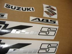 Suzuki SV 650S 2007 titanium logo graphics