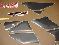 Honda VTR 1000 2002 white adhesives set
