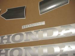 Honda VTR 1000 2005 black complete sticker kit