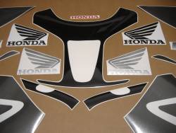 Honda RVT 1000R 2005 RC51 black adhesives set