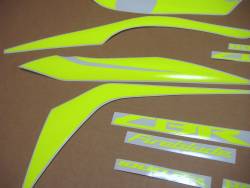 Honda CBR 1000RR 2018 yellow adhesives set 