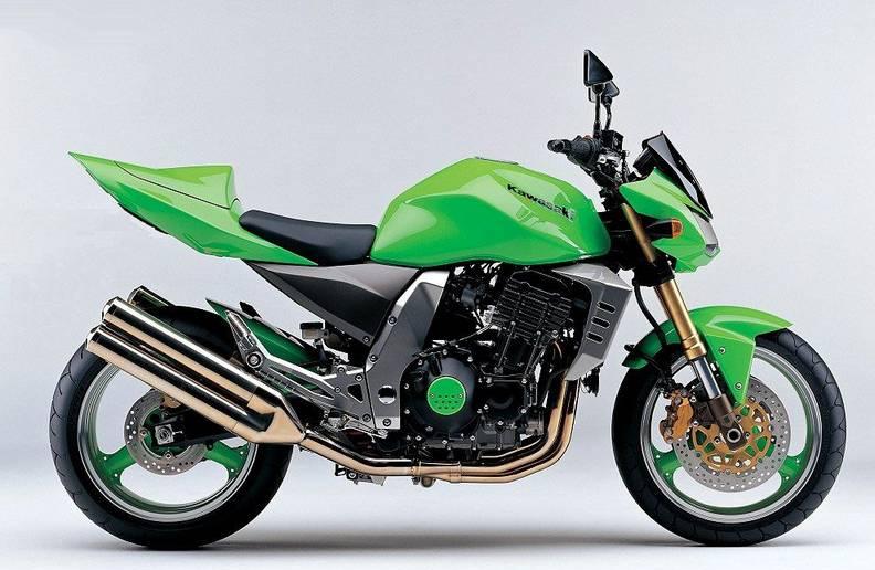 Kawasaki Z1000 2003 green adhesives set