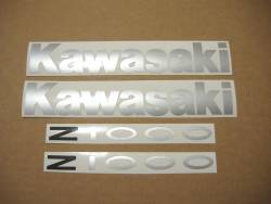 Kawasaki Z 1000 2004 complete sticker kit