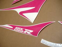 Suzuki Hayabusa 2011 pink labels graphics