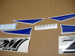 Yamaha TDM 850 2001 4TX blue decals kit 