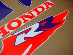 Honda CBR 900RR 1992 custom decals kit 