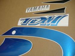 Yamaha TDM 850 2000 4TX blue decals kit 