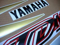 Yamaha TDM 850 1999 4TX gold stickers