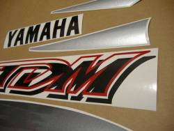 Yamaha TDM 850 2000 4TX silver stickers