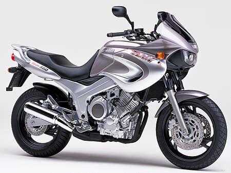 Yamaha TDM 2000 4TX silver logo graphics