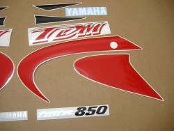 Yamaha TDM 1999 4TX red full decals kit