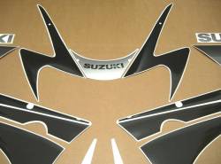 Suzuki GSX-R 1000 K1 silver logo graphics