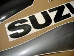 Suzuki GSX-R 1000 2001 silver decals kit 