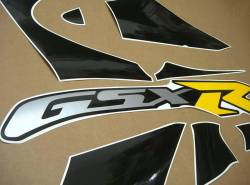 Suzuki GSX-R 1000 2001 silver adhesives set