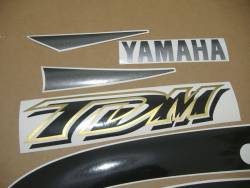 Yamaha TDM 2001 4TX black stickers set