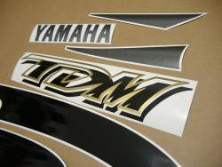 Yamaha TDM 1999 4TX black logo graphics