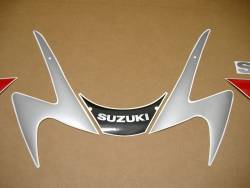 Suzuki GSX-R 1000 2001 red adhesives set