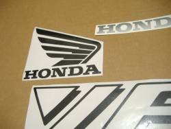 Honda VFR 750F 1990 RC36 white decals kit 
