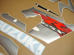 Suzuki GSX-R 1000 2002 red stickers set