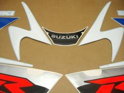 Suzuki GSX-R 1000 2002 white adhesives set