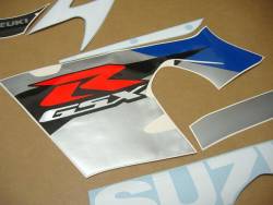 Suzuki GSXR 1000 K2 white stickers