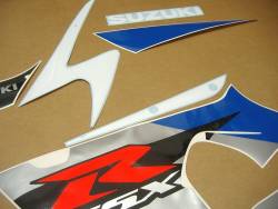 Suzuki GSX-R 1000 2002 white decals kit 