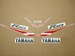 Yamaha YZF R125 2012 black decals
